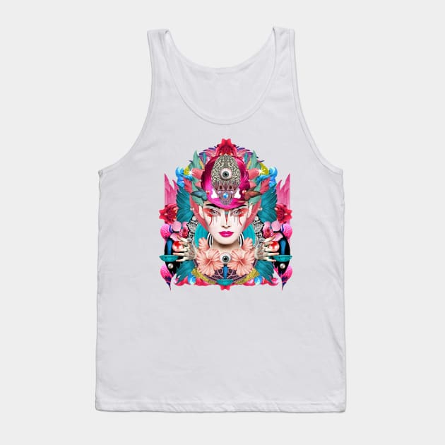 Final fantasy Tank Top by VALENTINA BROSTEAN